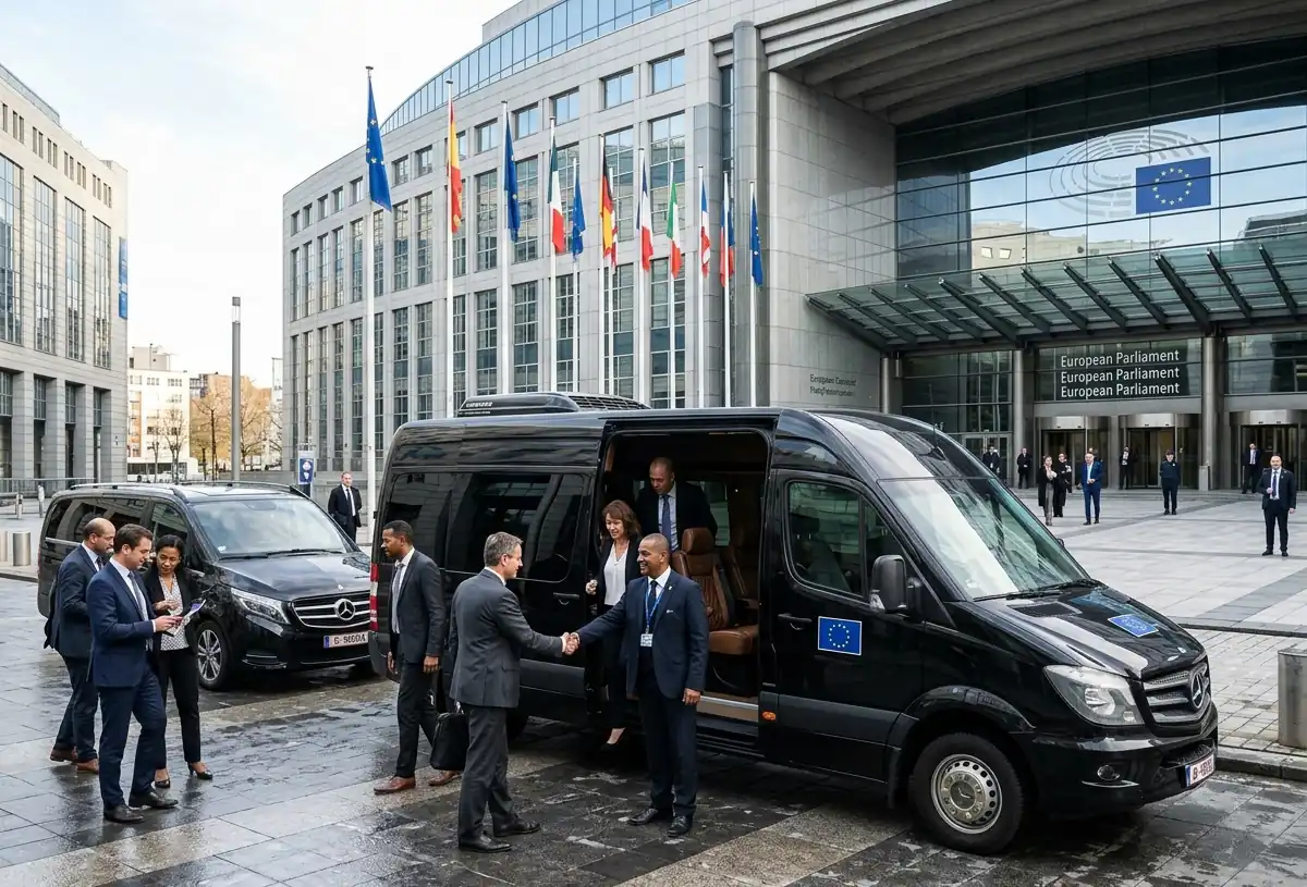 Mercedes Sprinter for delegation transport